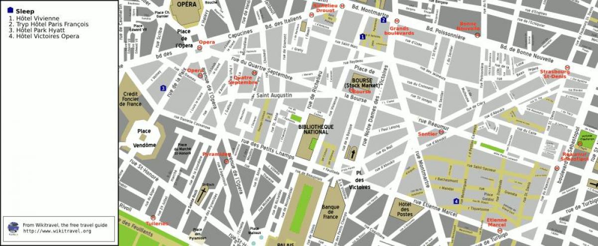 Карта 2. округу Париза
