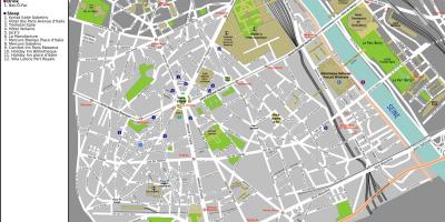 Карта 13. округу Париза