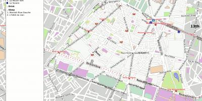 Карта 14. округу Париза
