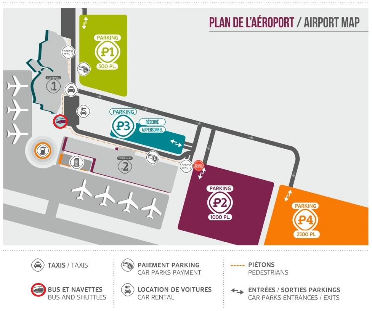 Карта Бове аеродром