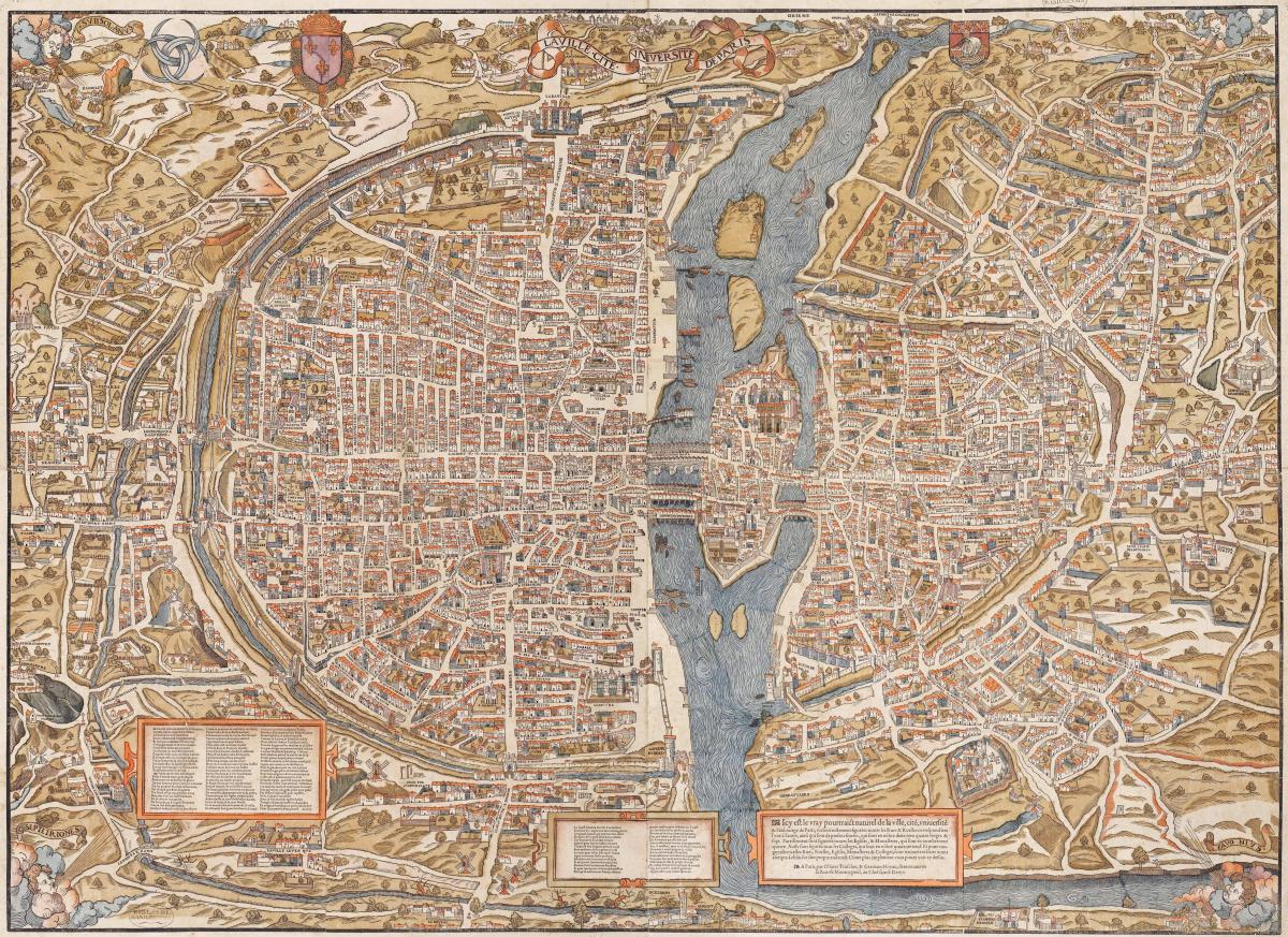 Мапа старог Париза