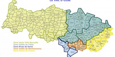 Карта Вал д'оисе