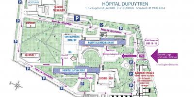 Карта Жоффре-болнице Дюпюитрен