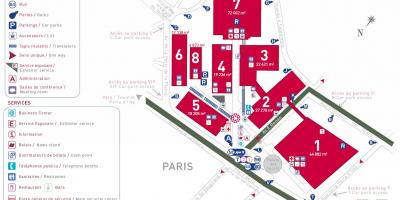 Карта Париског Експо